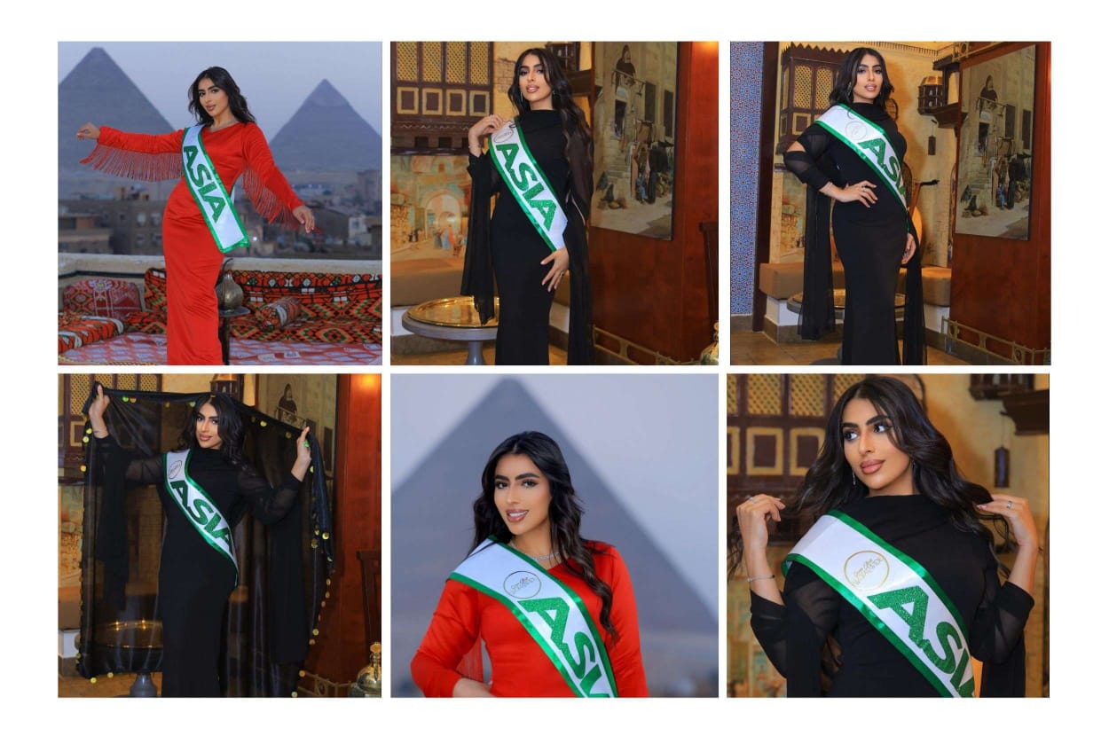 في لحظة تجمع بين الجمال والتاريخ.. ملكات جمال القارات أمام الأهرامات مع افتتاح المتحف المصري الكبير