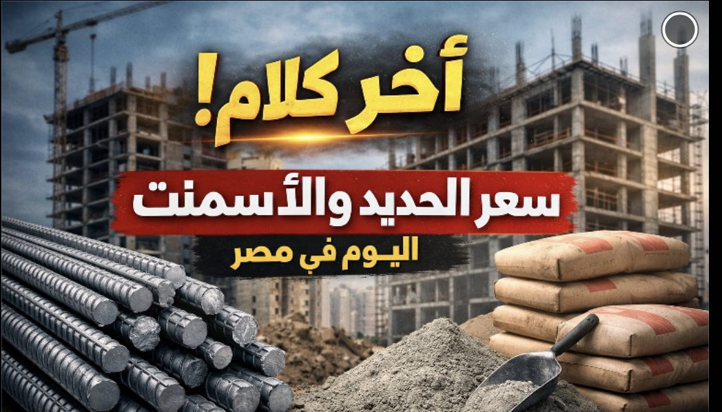 أسعار الحديد والأسمنت اليوم الخميس 25 ديسمبر 2025