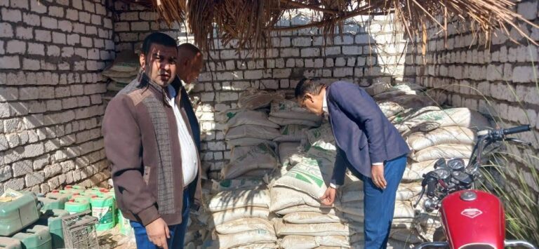 وزارة الزراعة تواصل الحرب على مافيا الأسمدة وتضبط كمية مهربة للسوق السوداء