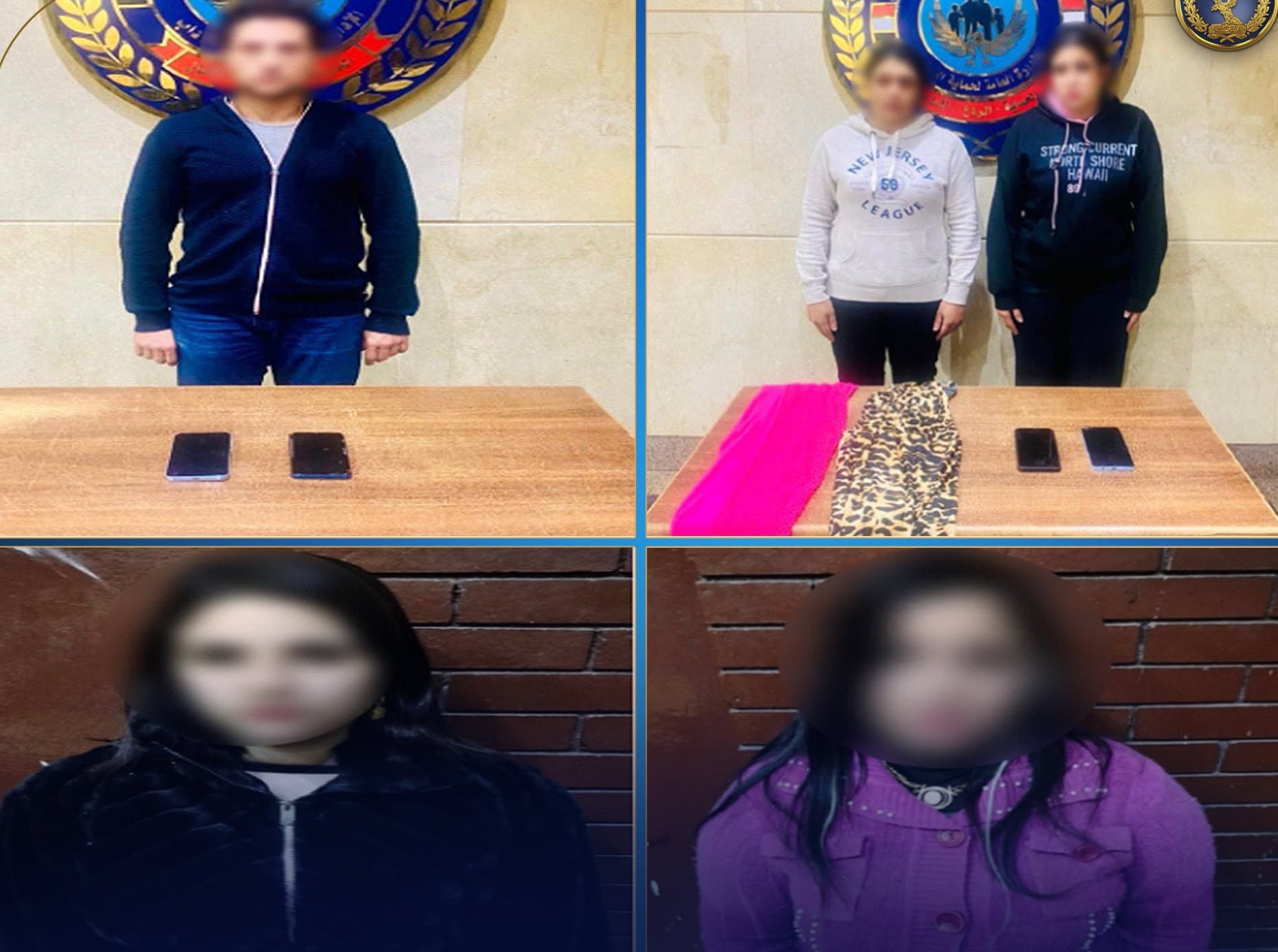 ضبط 4 سيدات وشخص.. بالترويج لأعمال منافية للآداب العامة في الجيزة والإسكندرية