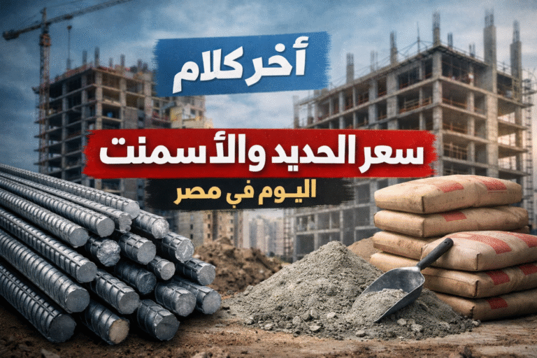 أسعار الحديد والأسمنت اليوم الخميس في مصر .. الحديد يواصل التراجع وارتفاع الأسمنت