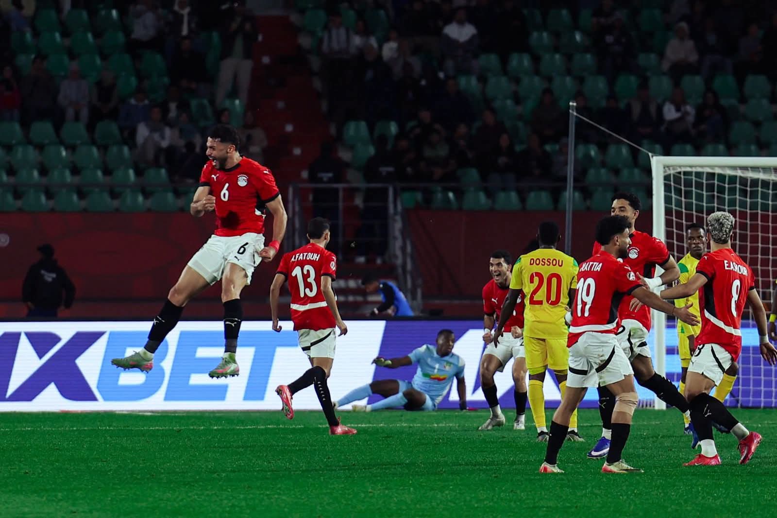 شاهد أهداف مباراة مصر وبنين 3‑1 بأمم أفريقيا.. هدف تاريخي لـ محمد صلاح