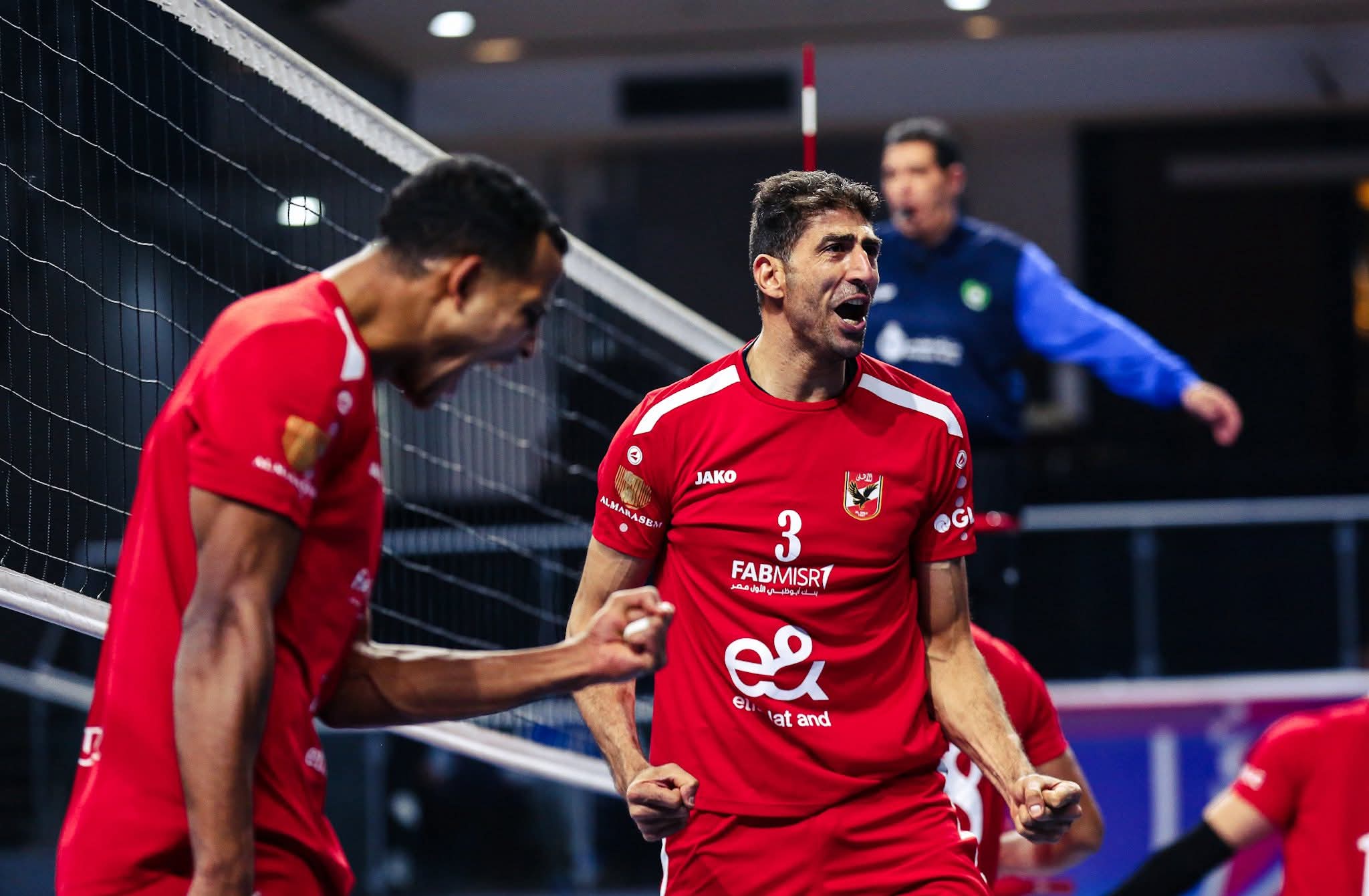 الأهلي بطلًا للسوبر المصري للكرة الطائرة بالفوز على الزمالك