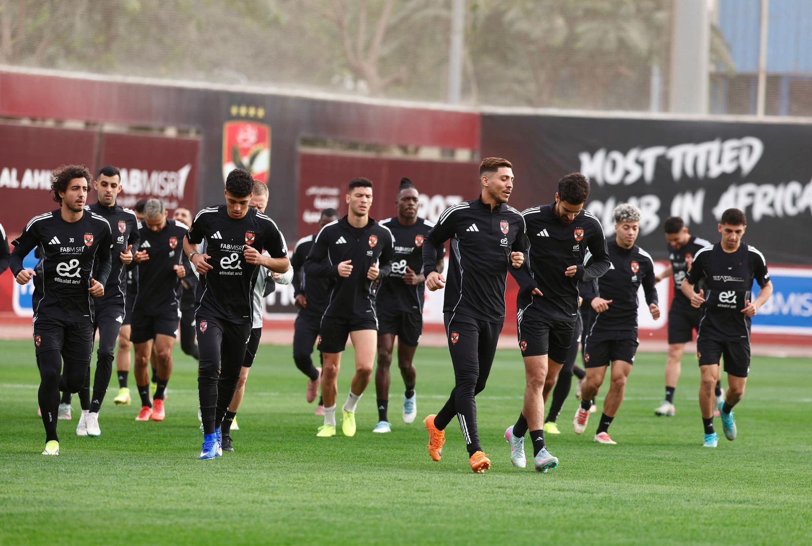 تفاصيل مران الأهلي لمواجهة الجيش الملكي بدوري أبطال أفريقيا تدريبات الأهلي