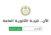 رابط نتيجة الثانوية العامة 2026 برقم الجلوس.. وخطوات الاستعلام