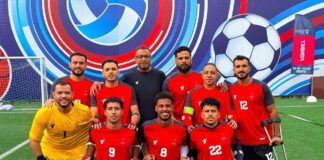 منتخب الساق الواحدة يكتسح أفريقيا الوسطى 10-1 في بطولة روسيا استعدادًا لمونديال المكسيك