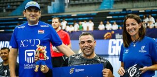 ربيع حسني أفضل لاعب في مباراة مصر وليتوانيا بمونديال اليد على الكراسي المتحركة
